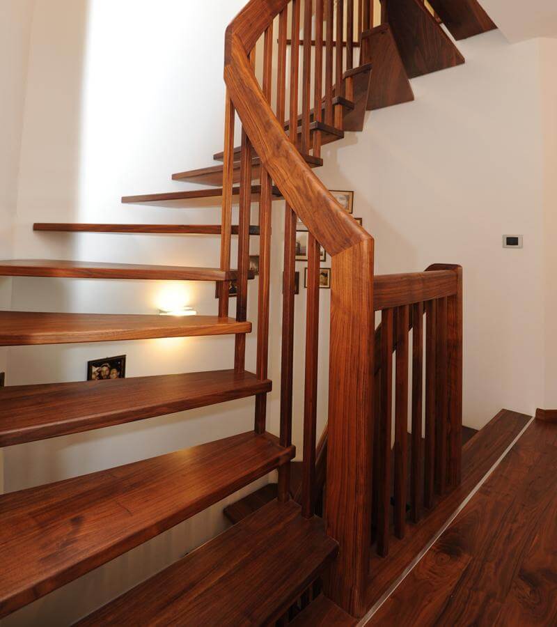...bei dieser Treppe macht sogar das Putzen Spaß!
