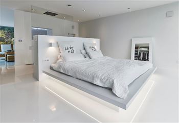 Letto con vista panoramica